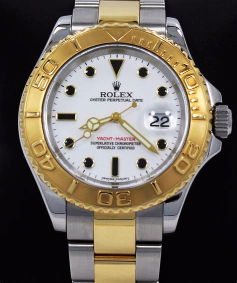 rolex yacth master medio acciaio e oro|rolex yacht master gold.